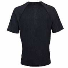 AQUALUNG Pánské lycrové triko LOOSE FIT kr. rukáv, černá/šedá černá 2XL