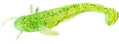 Fish Up Dipované umělé nástrahy Catfish 75mm / 8ks Flo Chartreuse/Green