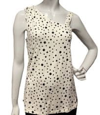 Sophia Perla hořčicovo smetanové tričko se vzorem Velikost: 38
