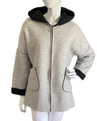 Highlight hnědý svetrový kabátek s kapucí Velikost: XL