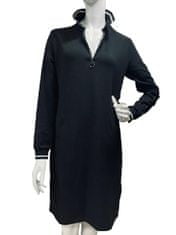 Sophia Perla černé šaty s límečkem Velikost: 42