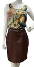 Sophia Perla koženkové bordó sako Velikost: 42