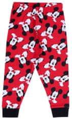 Červeno-šedé pyžamo Mickey Mouse DISNEY, 3-4 let 104 cm 