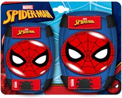 TWM Jednovelikostní chrániče bruslí Marvel Spider-Man modro/červené