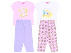 sarcia.eu 2 x pyžamo DISNEY PRINCESS růžové a fialové, 18-24 m 92 cm