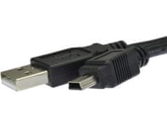 Assmann Kabel USB - miniUSB typ B 1,8m