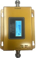 GSMrepeater.cz Set GSM zesilovače slabého mobilního signálu Pico V3 s anténami