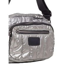 F & B Dámská kabelka prošívaná ASH stříbrná OW-TR-96522_380642 Univerzální