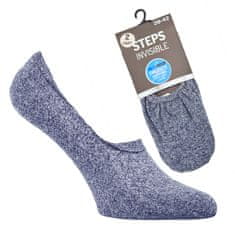 Zdravé Ponožky - letní neviditelné mikrovláknové unisex ponožky STEPS LS35 2-pack., modrá, 43-46