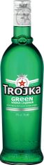 Trojka Green vodka likér 0.7 litru 17% alkoholu příchuť meloun a granátové jablko