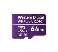 Western Digital Paměťová karta Purple microSDXC 64GB Class U1