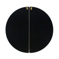 HOMEDE Nástěnné zrcadlo Kish černé, velikost 50x2,3x50