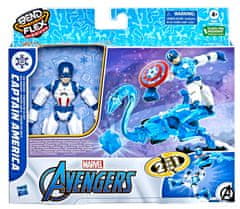 Avengers figurka Bend and Flex CAP - ledová mise
