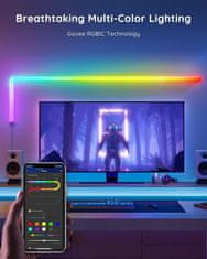 Govee Glide (6+1) gaming a televizní osvětlení RGBIC
