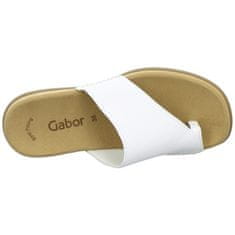 Gabor Pantofle bílé 39 EU 0370021