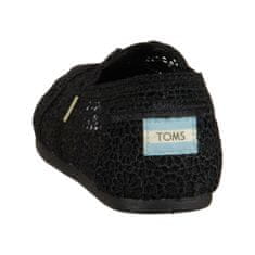 Toms Boty černé 36 EU Classic Crochet