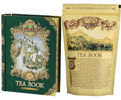 Basilur Čajová kniha zelený čaj s kousky ovoce (jahoda, brusinka).100g. Tea book Volume III