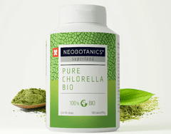 NEOBOTANICS PREMIUM PURE CHLORELLA BIO 90g - sladkovodní řasa chlorella patřící mezi "zelené superpotraviny"
