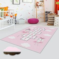 Conceptum Hypnose Dětský koberec Skákací panák 120x180 cm růžový