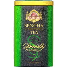 Basilur Cejlonský 100% zelený čaj Sencha. 100g. Sencha Specialty green tea