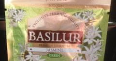 Basilur Basilur zelený jasmínový čaj 2v1, čistý zelený Young Hyson a jasmínový, sypaný, 100g
