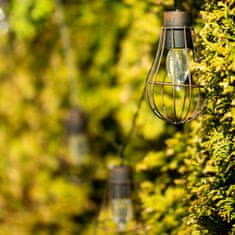 Polux Garland z LED žárovek solárních panelů zahradní světla
