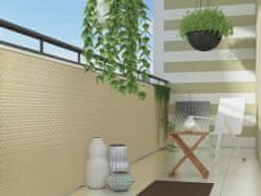 My Best Home Balkonová ratanová zástěna MALMO, tmavě hnědá, výška 90 cm šířka různé rozměry 1300 g/m2 MyBestHome Rozměr: 90x500 cm