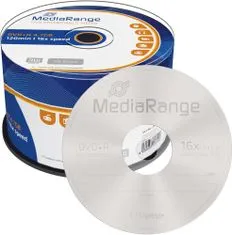 MediaRange DVD+R 4,7GB 16x, Spindle 50ks
