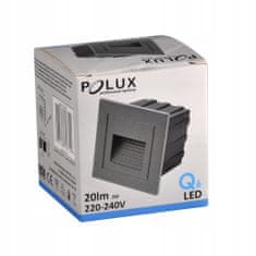 Polux LED zahradní vestavné schodišťové svítidlo IP65