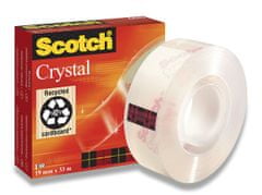 Scotch Lepicí páska kancelářská 19 mm x 33 m Crystal