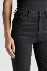 PANDO MOTO kalhoty jeans KUSARI COR 01 dámské washed černé 31