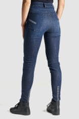 PANDO MOTO kalhoty jeans KUSARI COR 02 dámské washed modré 26