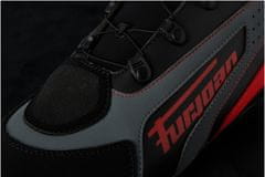 Furygan boty V4 EASY D3O černo-červeno-šedé 37