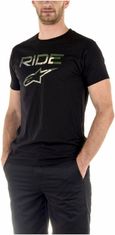 Alpinestars tričko RIDE 2.0 TEE, (camo - černá), velikost: L
