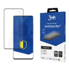 3MK HardGlass Max - ochranné sklo pro Samsung Galaxy S20 Plus - Černá KP20982