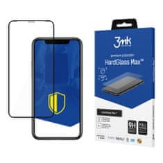 3MK HardGlass Max - ochranné sklo pro Apple iPhone XR - Černá KP21000