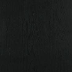 shumee Samolepící tapety na dveře 4 ks tmavé dřevo 210 x 90 cm PVC