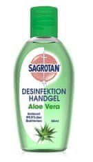 Sagrotan  Sagrotan, Dezinfekční gel na ruce s aloe vera, 50 ml