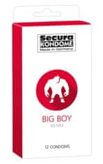 Secura Secura Kondome, Big Boy, 60mm kondomy, 12 kusů
