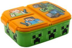 Stor Box na svačinu Minecraft dělený