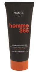 SANTE Naturkosmetik Sante, Sprchový gel na tělo a vlasy pro muže, 200 ml