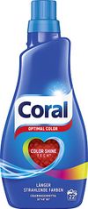 Coral Prací prostředek Coral Optimal Color, tekutý, 22 praní, 1,1 l