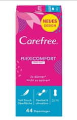 Carefree  Carefree, hygienické vložky, Flexi comfort, 44 kusů