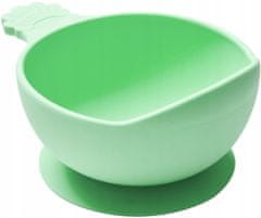 Nana's Manners silikonová miska s přísavkou Zelená