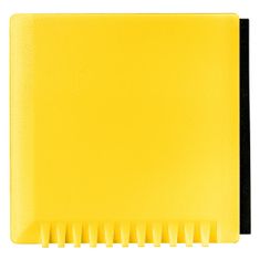 Elasto Autoškrabka "Čtverec" s gumičkou, Standardní žlutá