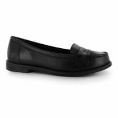 Kangol - Lily Ladies Loafers – Black Leather - 7 UK