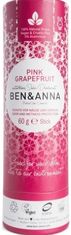 Ben & Anna Ben&Anna, Pink Grapefruit, tyčinkový deodorant, 60g