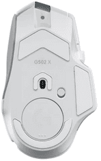 Logitech G502 X LIGHTSPEED, bílá (910-006189)