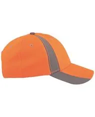 ARDON SAFETY Baseballová čepice TWINKLE s reflex. pruhy oranžová