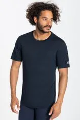 [sn] super.natural Merino triko krátký rukáv Base Tee 140 navy blazer, L